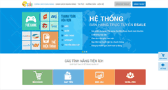 Desktop Screenshot of esale.zing.vn
