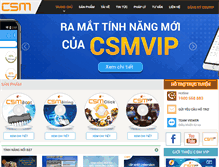Tablet Screenshot of csm.zing.vn